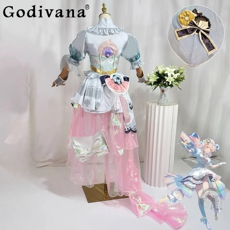 Gioco Honor of Kings Dolia Set di abiti cosplay Uniforme da donna Abito di carnevale di Halloween Festa per ragazze Set di vestiti di ruolo per giochi di Natale