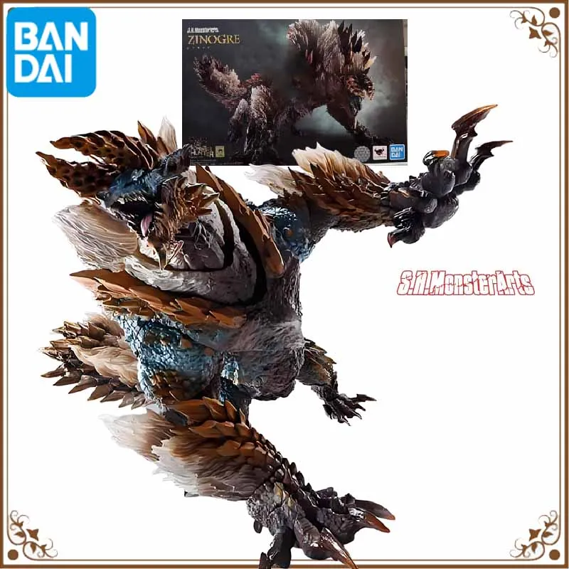 

Bandai Original SHM Anime Figure ZINOGRE Action Figure Toys For Boys /Girls /Kids /Christmas Gift Collectible Model