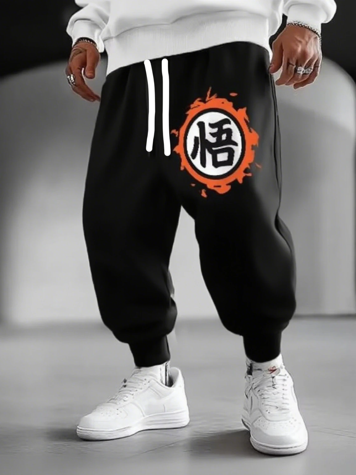

Autumn and Winter Dragon Ball Anime Men's Quick Drying Loose Street Wear Casual Sports Pants Men's Long Pants Comfortable Pants