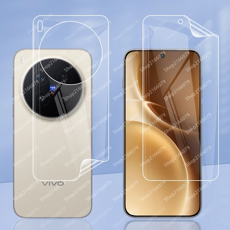 

For vivo X300 Pro X300Pro 5G Clear / Matte Anti-Fingerprints Hydrogel Full Cover Soft Screen Protector Film