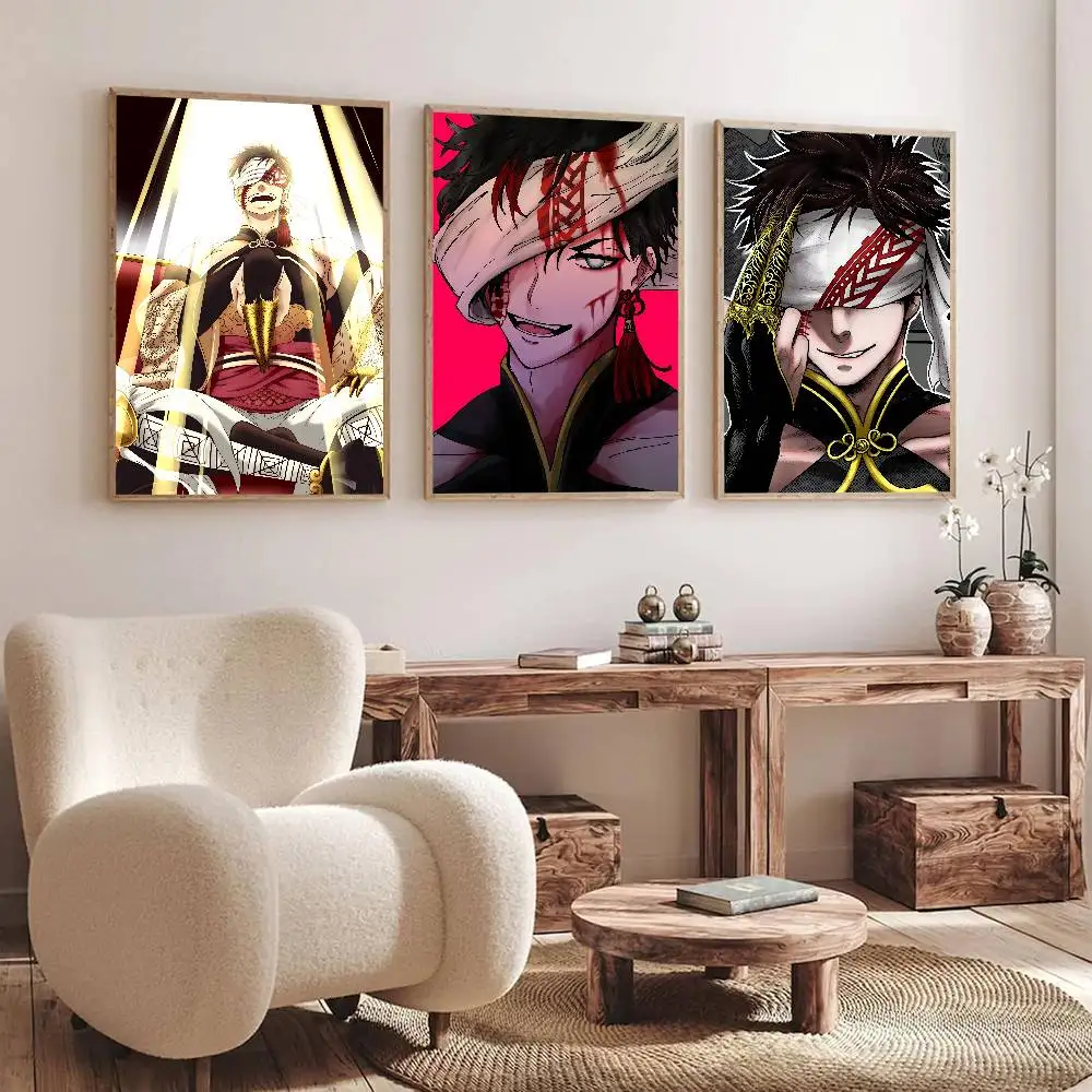 Anime R-Record of Ragnarok First Emperor Of China Qin Shi Huang Manga Poster Self Adhesive Waterproof Ideal For Living Room