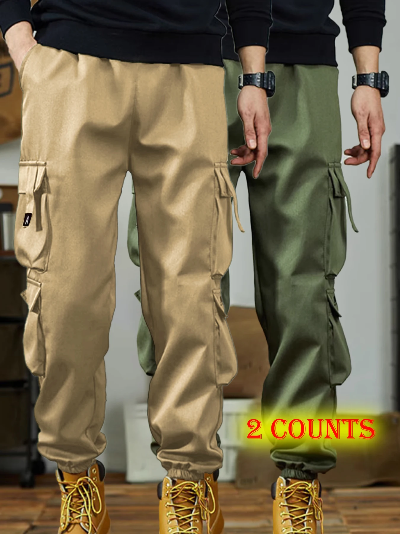 

Casual pants, work pants, men's casual pants, men's summer thin pants, Japanese youth pants, large pockets, men's casual pants