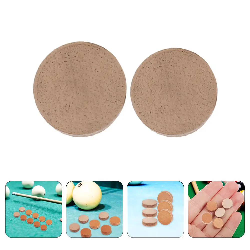 

20Pcs High Quality Pool Cue Tips Replacement Billiard Cue Accessories Control Ball Better Time Saving Effortless