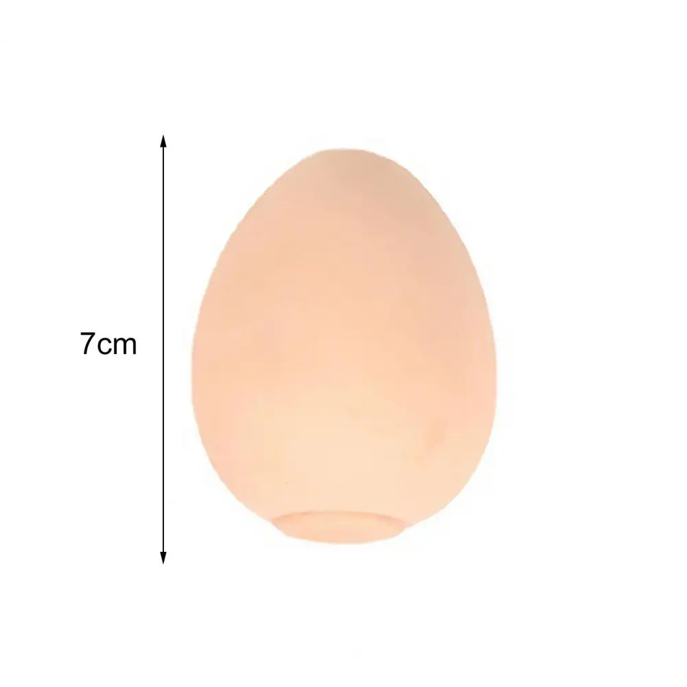 ของเล่นไข่บีบ TPR ของเล่นนุ่มนิ่มกู้คืนได้อย่างรวดเร็ว Relief บีบของเล่นคลายเครียด