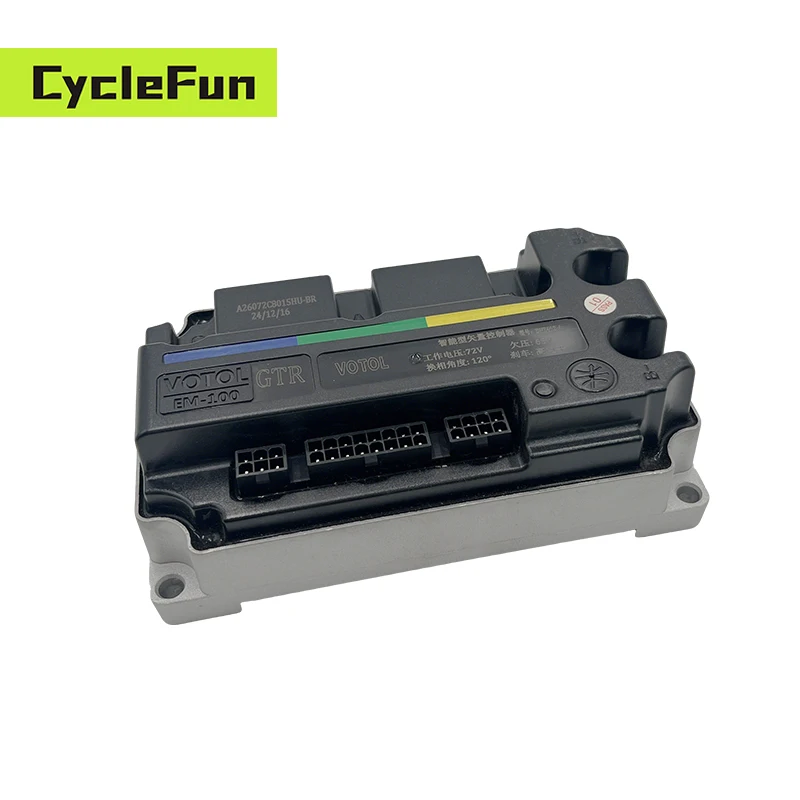 

Votol 48v 60v 72v 150A DC EM-100 GTR Brushless Controller For QS 120 PMSM Wheel Motor Electric Motorcycle Moped Scooter