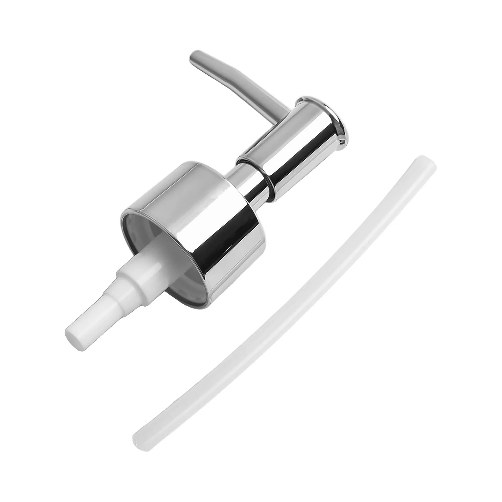 Stylish Soap Dispenser Pump Kitchen Bathroom ABS Plastic Messy Spills Tarnish Resistant Brushed Gold Thread Standard