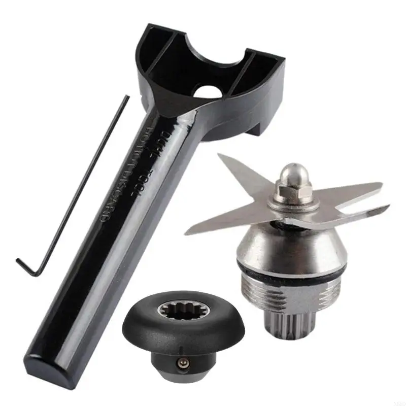 Licuador seco drogado 4 cuchilla ensamblaje llave llave para serie 5200 Juicer N58D