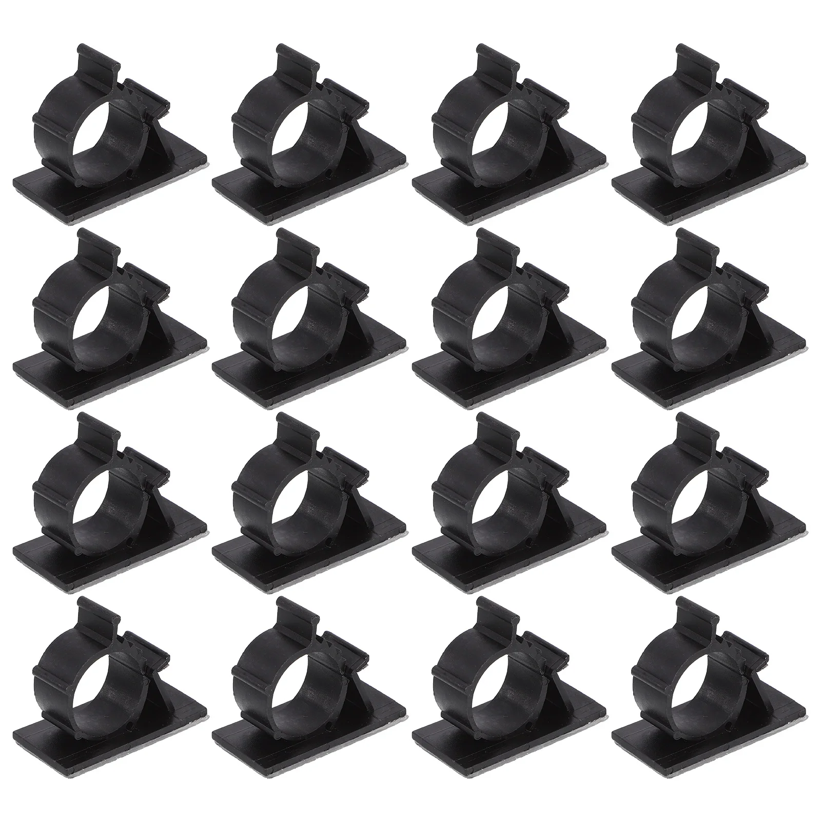 

50pcs Pipe Clamp Multifunctional Self Adhesive Hose Cable Support Heavy Duty Tube Clips for Home Office Vehicle Mini Wire