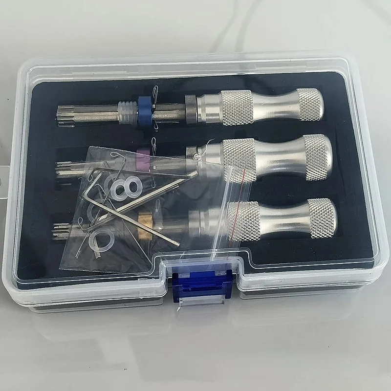 HUK Professional 7-Pin Tubular Locksmith Set (7.0/7.5/7.8mm) High-Strength Extended Tools for Vending Machines & Safes