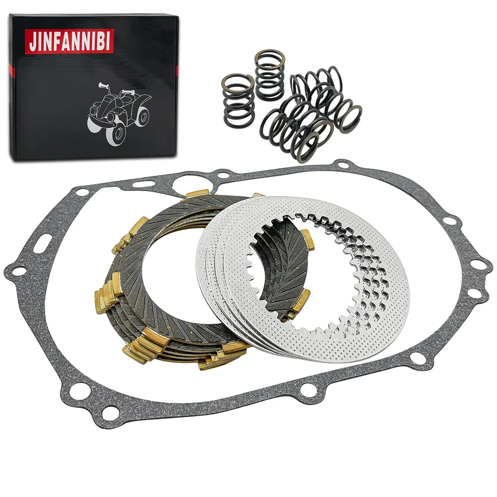 Clutch Kit Heavy Duty Springs and Cover Gasket Compatible for Kawasaki Z125 PRO BR125 2017-2022