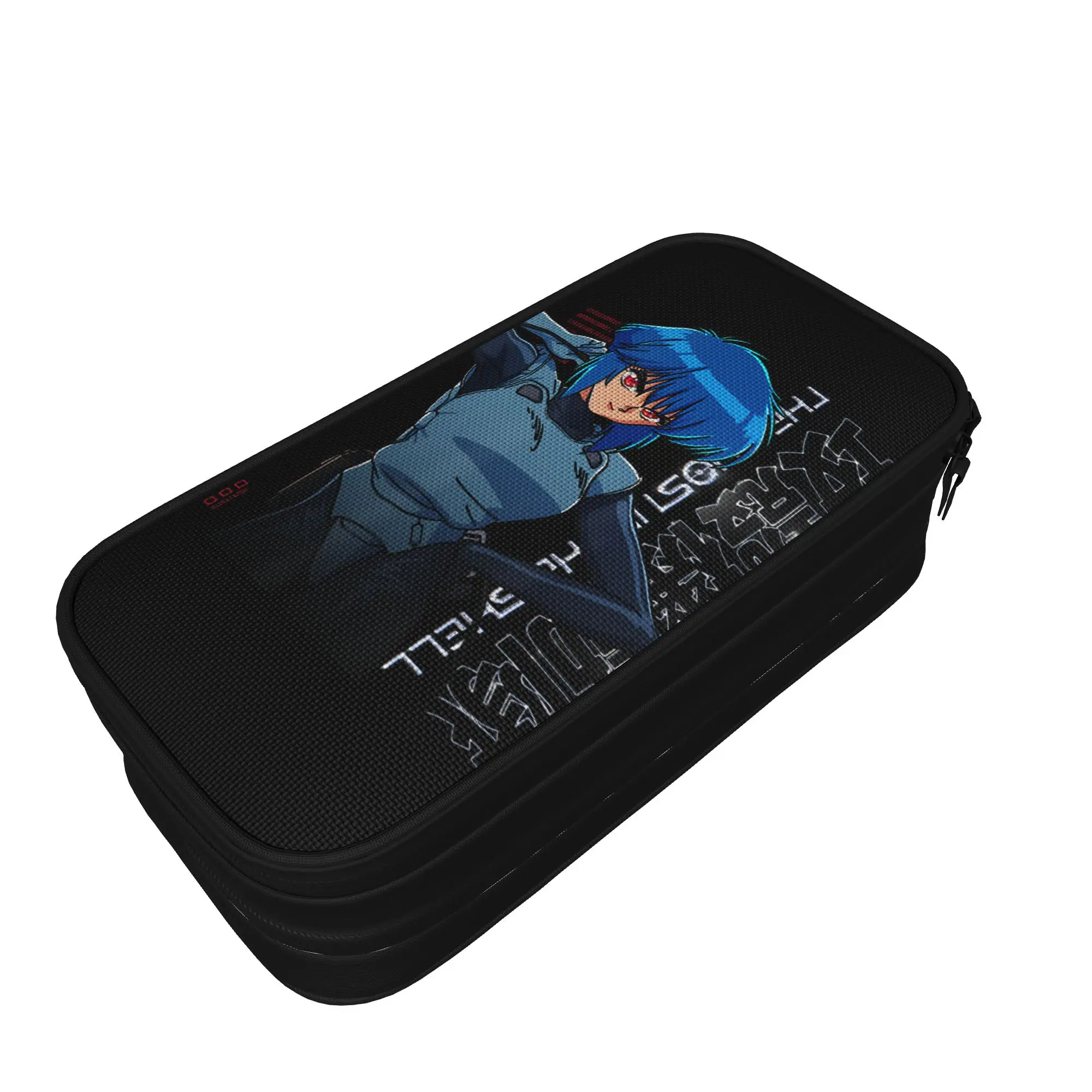 Fun Motoko GHOST IN THE SHELL Pencil Cases  Pencilcases Pen for Student Big Capacity Bag School Supplies Cosmetic Stationery
