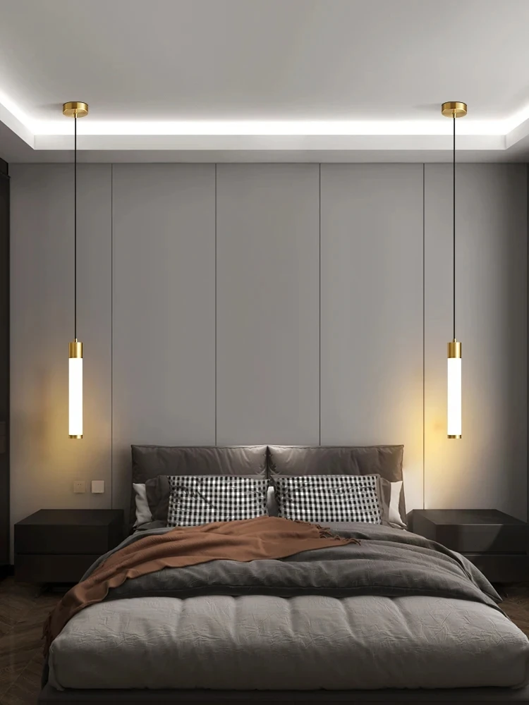 Retro-Style Imitation Marble Resin Dining Room Bedroom Pendant Light For Luxurious Restaurant Bar Area Ambient Lighting Fixture - view 3