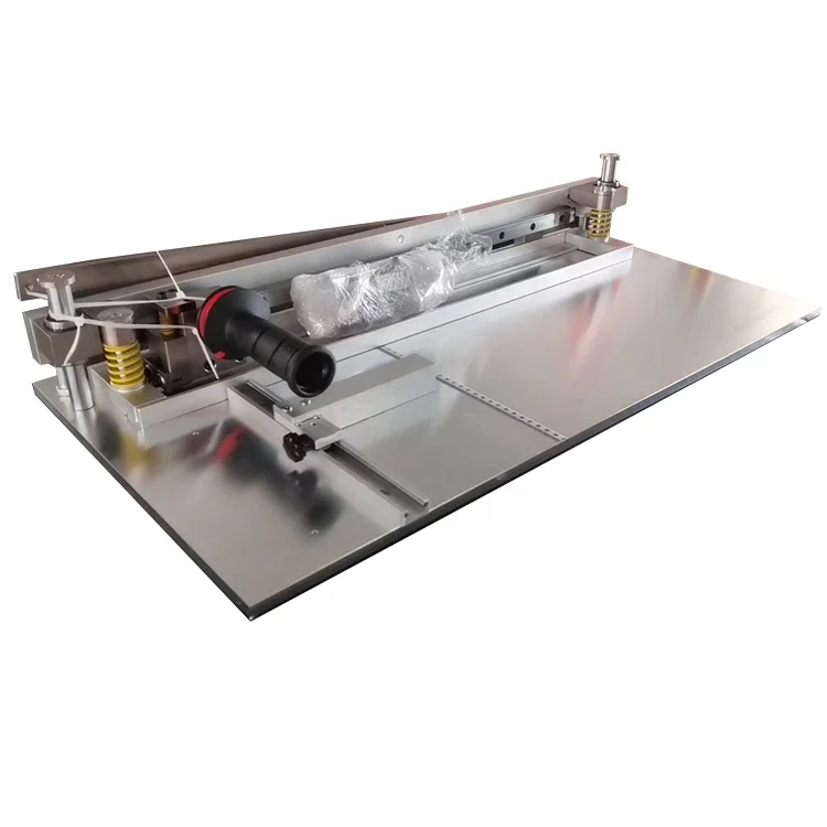 KC-530M Manual Paper Cardboard V Grooving Machine With Scale Pressure Rod