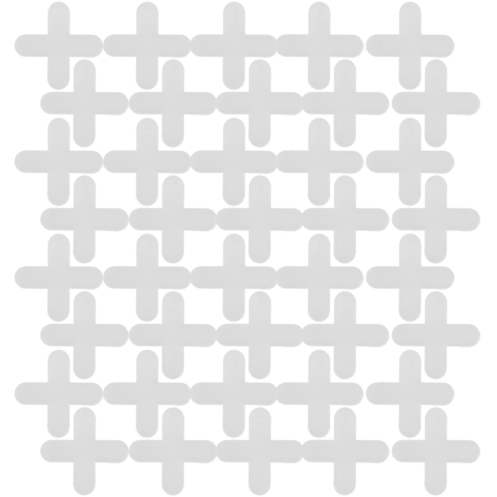 500pcs Tile Spacers Cross Shaped For Wall Floor Installation Durable Pe Material Multi Functional Leveling Tools Building Tools