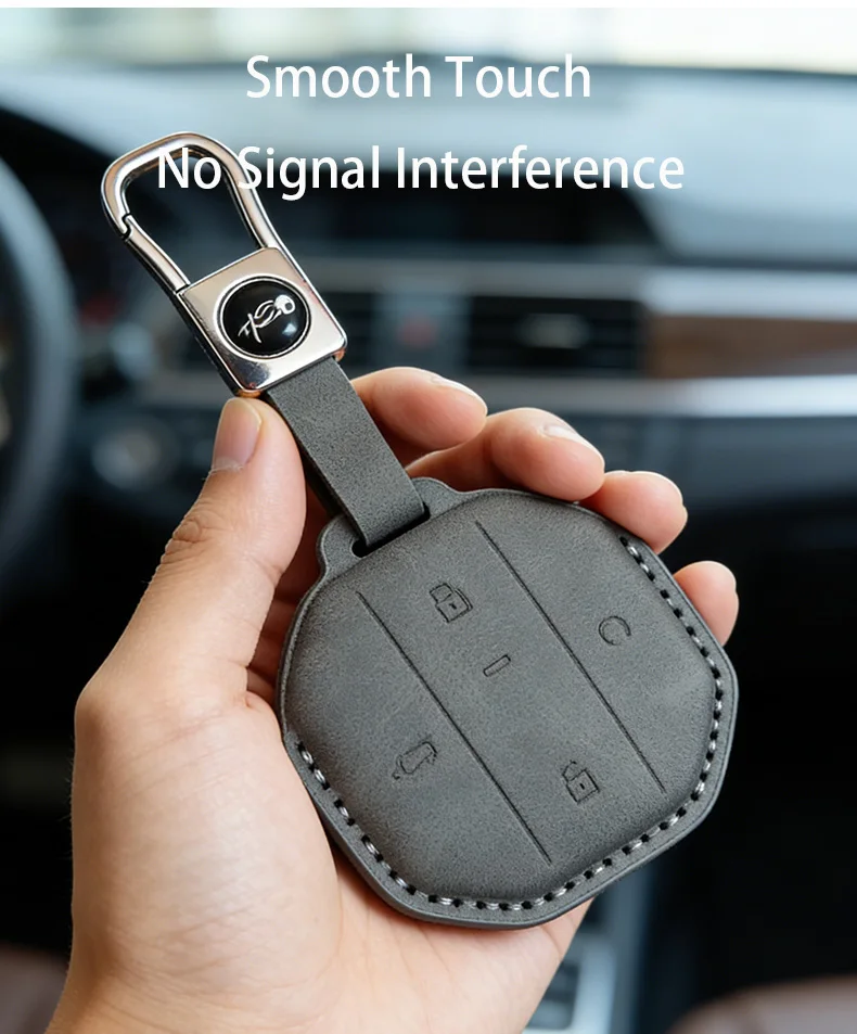 Auto-Smart-Key-Hülle für Chery Jetour T2 2026 Freer Freedom Traveller T1 Schlüsselanhänger Schlüssellose Hülle Luxuriöses Langlebiges Zubehör – Detail 3