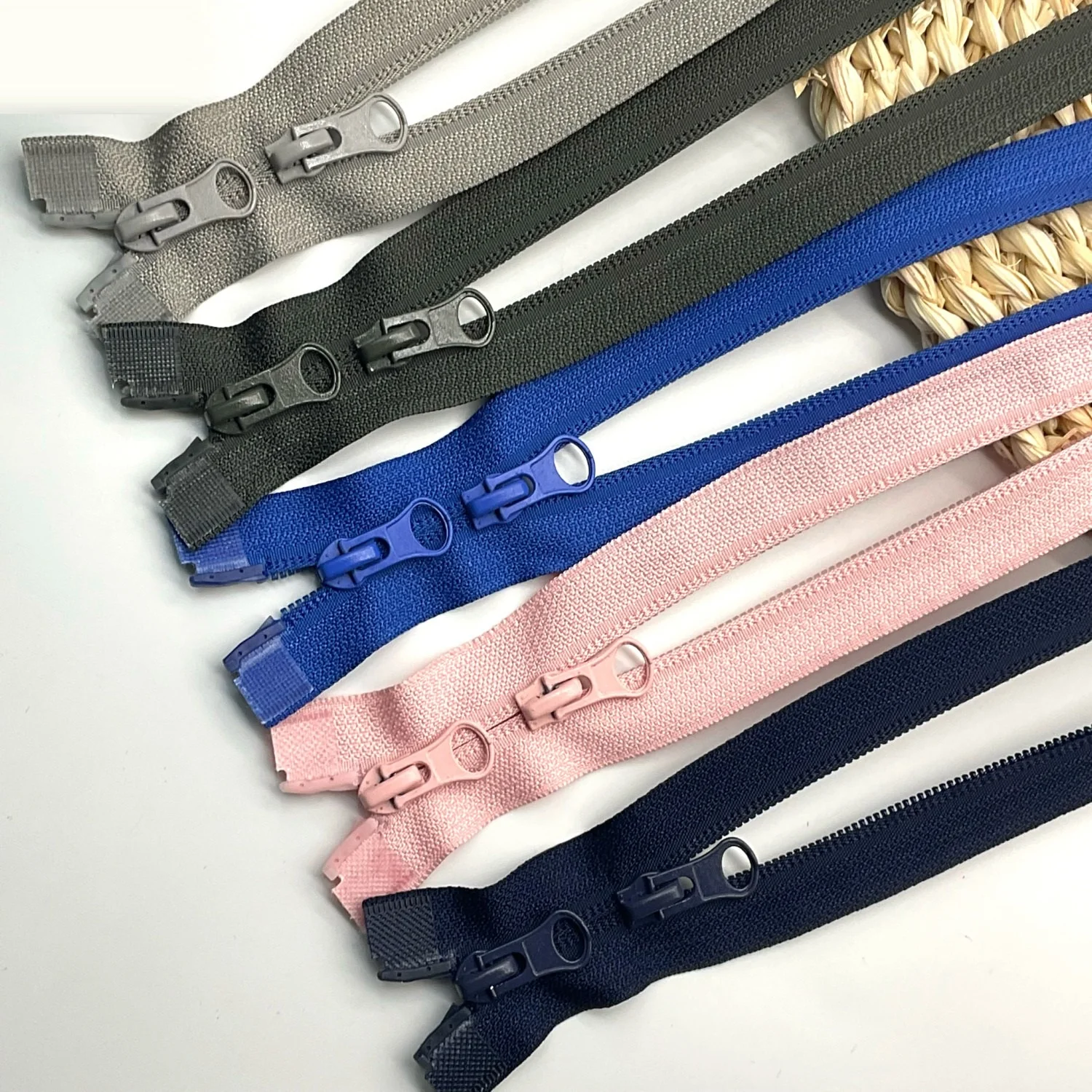 #5 Nylon Double Sliders Open Detachable Zipper 90cm Extra Long Zipper for Sleeping Bag Sewing Tent Jacket DIY Sewing Accessories