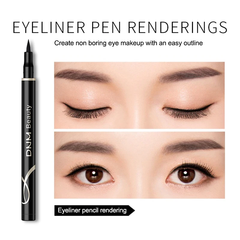 Crayon liquide pour les yeux, 12 couleurs, imperméable, coloré, stylo pour les yeux, surligneur, néon, coloré, longue durée, maquillage des yeux, cosmétique