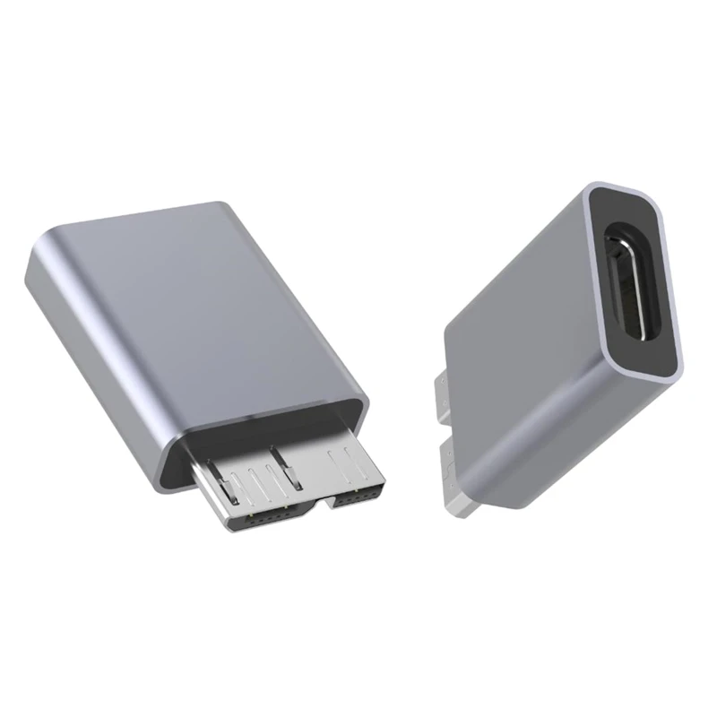 Micro B USB C 3.0 Male to Type C Female Adapter Type-C USB3.0 Micro B Connector for External Hard Drive Disk HDD Cable