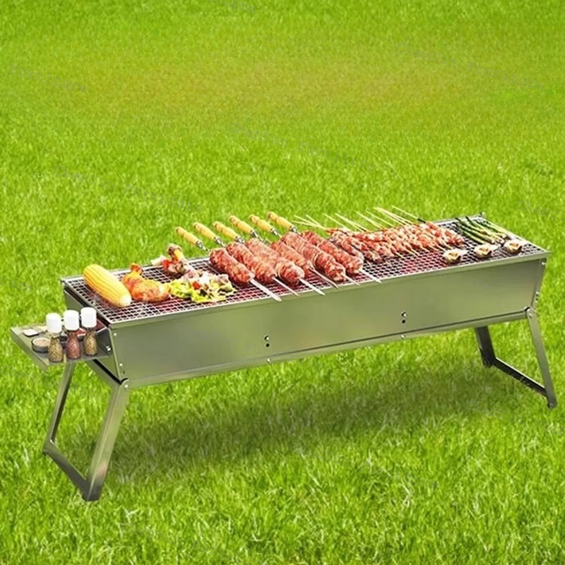 

Barbecue Kebab Outdoor Stove Picnic Portable Domestic Gridiron Outdoor Stove Charcoal Tungku Luar Camp Cooking Supplies