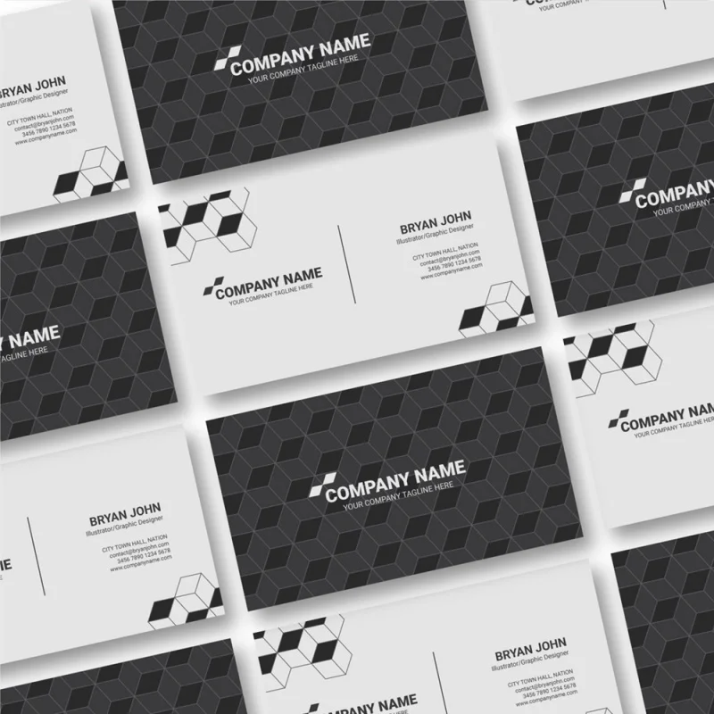

custom 100pcs Foil Business Card Logo Business Card Gold and Silver Matte Finishing Paper Elegant Screen Art Pap
