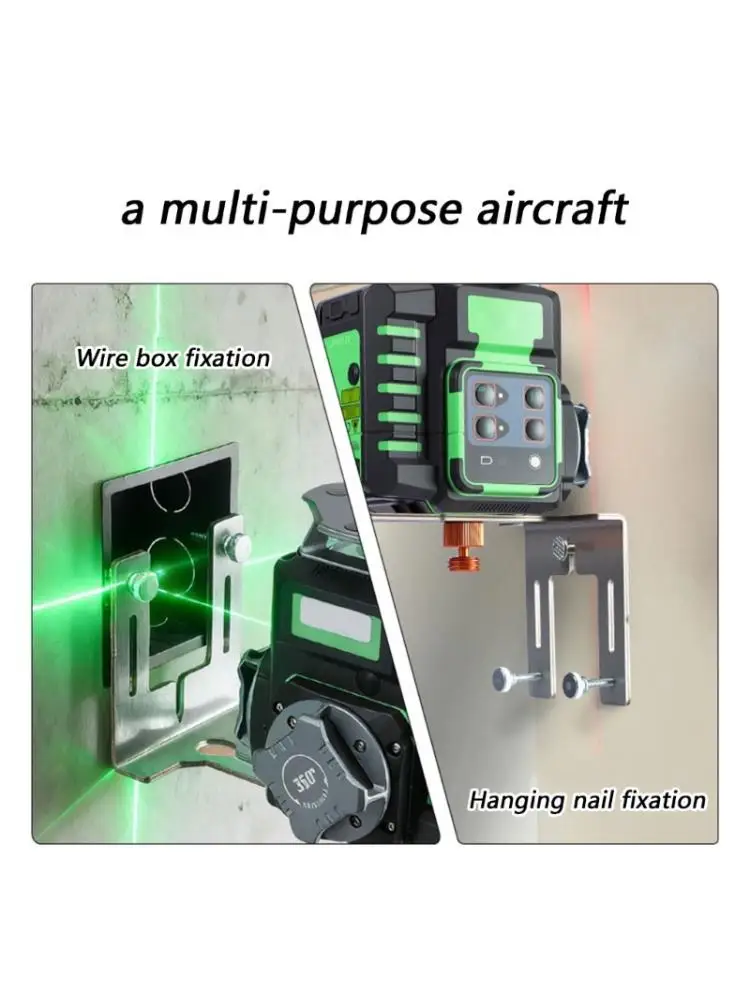 

R9UF Universal Level Tool Wall Mount Thickened Design For Tiling Ceiling Work