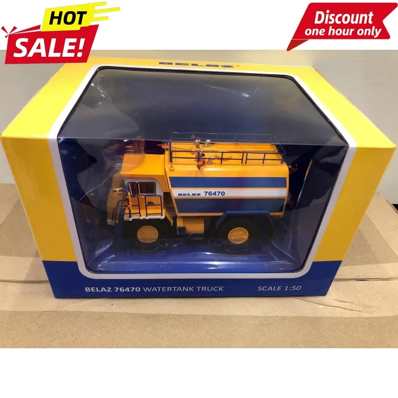 

1:50 Belaz 76470 WATERTANK TRUCK Belas Mine Engineering Tank Car Alloy Model