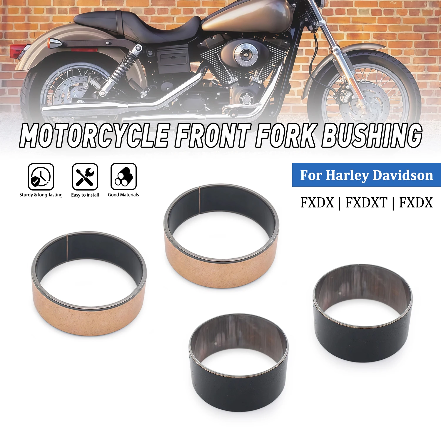 For Harley Davidson XL1200 SPORTSTER XL1200 C/CA/CP XL883 L/N/R Motorcycle Front Fork Shock Absorber Bushing Maintenance Tools