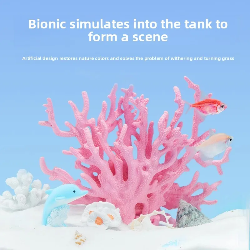 

Искусственный коралловый декор YEE — реалистичный орнамент для аквариума с морской водой и ветвями | Безопасный коралл из смолы для аквариумов