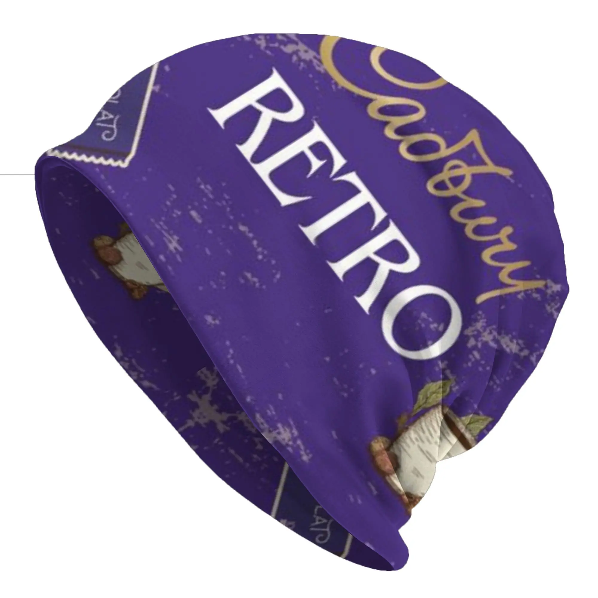 Gorros finos morados para hombres y mujeres, gorros Cadbury, gorros de esquí, gorros suaves, gorros tipo skullies y gorros tipo beanie