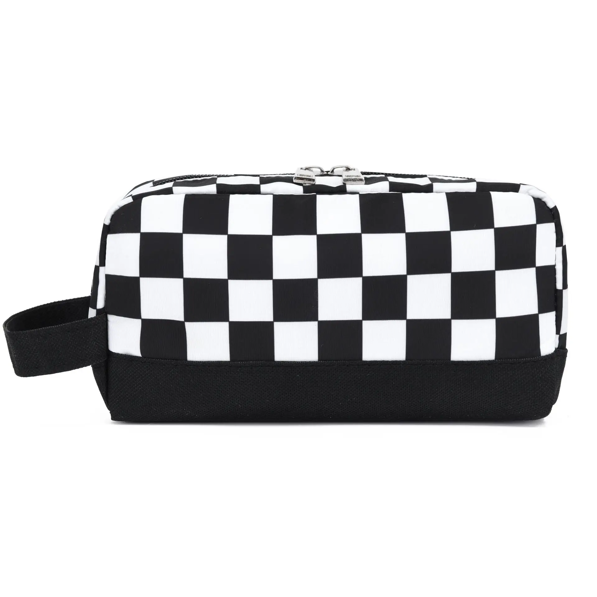 

Checkerboard Large-Capacity Pencil Case for Students Stain-Resistant School Supplies Unique Design Back-to-School Essential