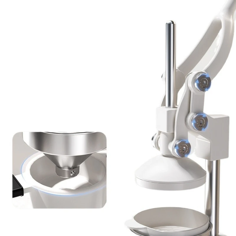 Manual juicer Household and commercial stainless steel fresh pressing Hand pressing Hand crank juicing artifact Orange juice