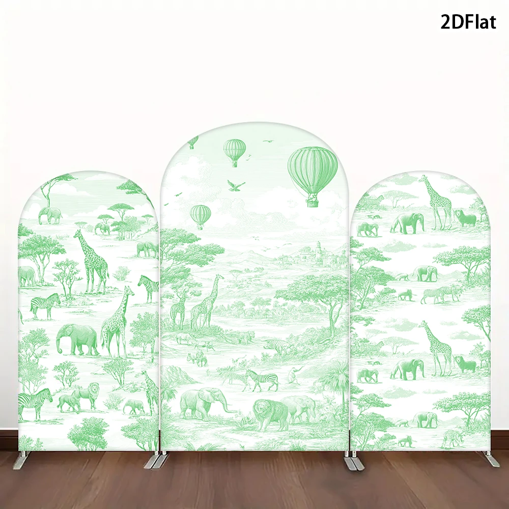 

Arch Backdrop Cover Custom 2-side Multicolored Decor Kids Birthday Party Wedding Covers Chiara Baby Shower Arch Background