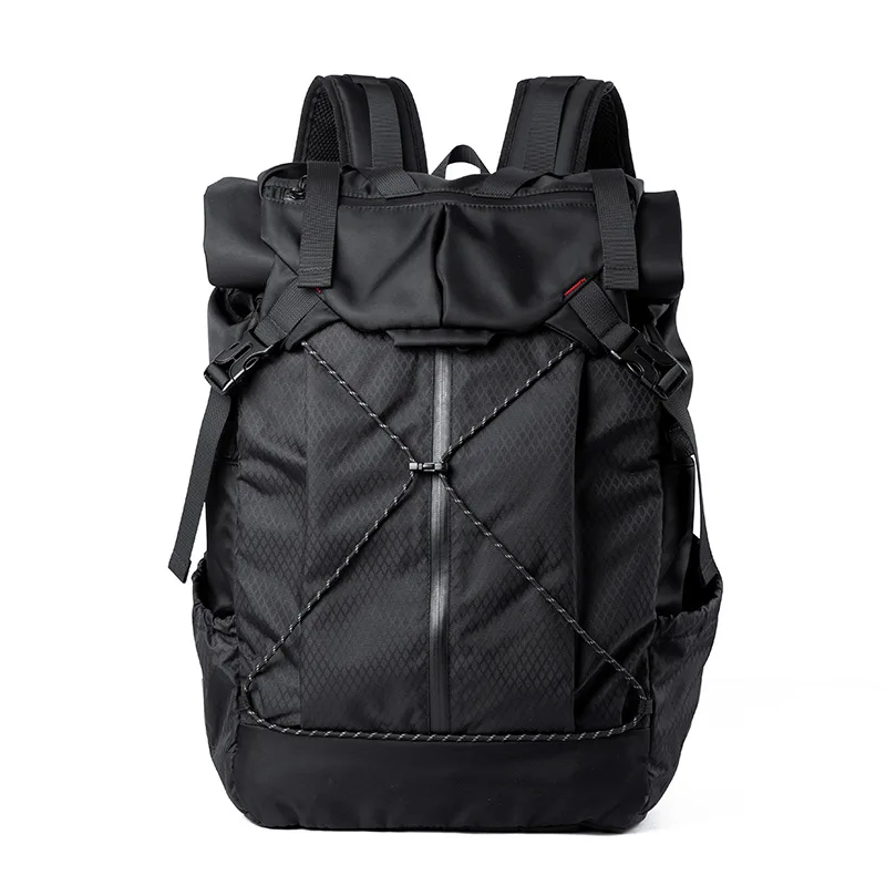 New travel multifunctional ultra large capacity hiking computer bag, fashionable Oxford spinning backpack, urban trend backpack
