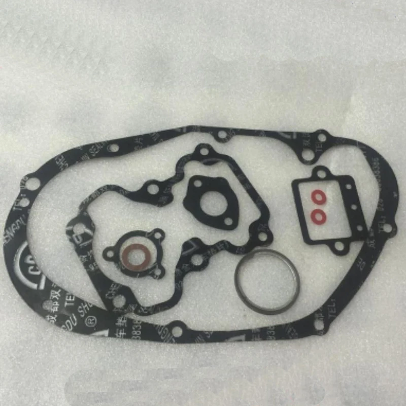 مجموعة جوانات الدراجات النارية لسوزوكي Haojue Jingcheng Qingqi Lifan AX100 JC100 HJ100-A QJ100 2-السكتة الدماغية الكلاسيكية 100cc أجزاء المحرك #2