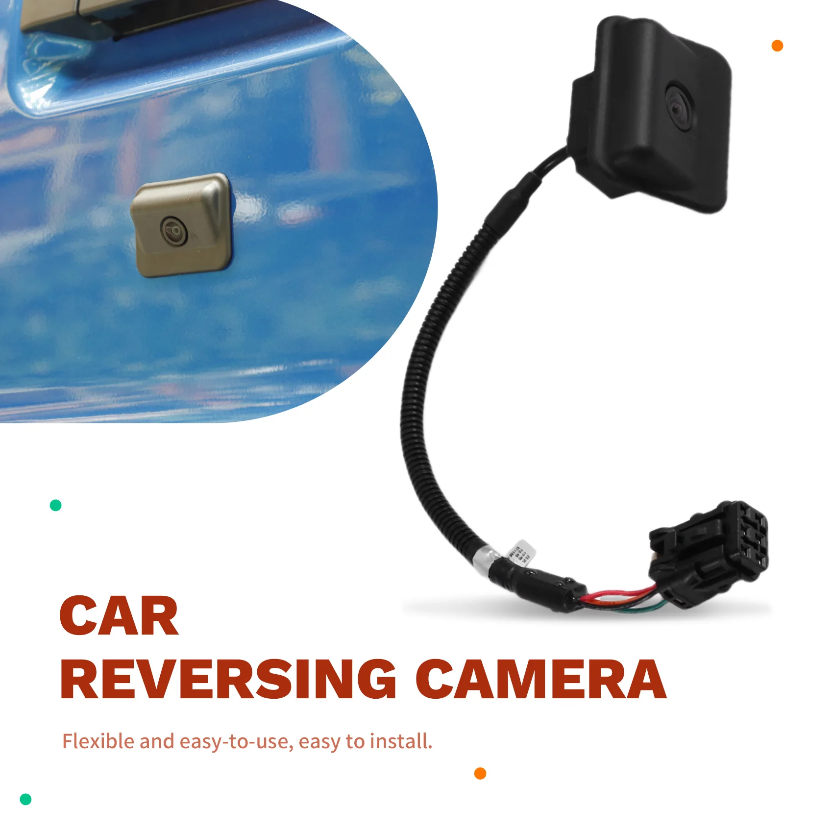 

Камера заднего вида Stable-Reverse Image + рамка-держатель 3667340P3061 4010300P3011 для грузовиков JAC T6/FRISON T8, пикапов
