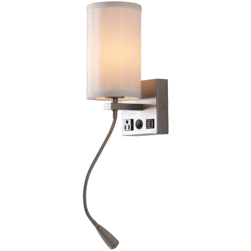 

Nordic Modern Minimalist Telescopic Reading Minimalist Light Luxury Bedside Lamp Eye Protection