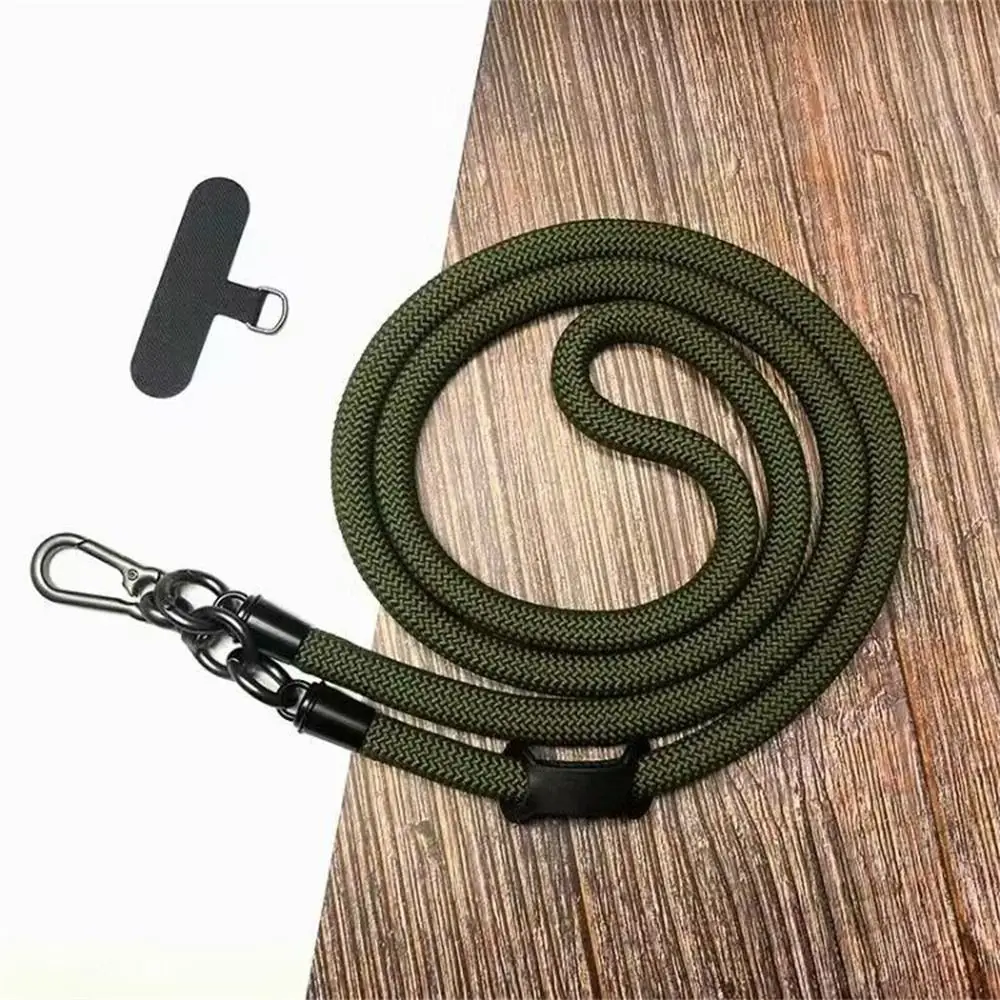 

Adjustable Crossbody Phone Lanyard Anti-lost Rotatable Clasp Phone Neck Strap Detachable 8mm Mobile Phone Strap Phone Charm