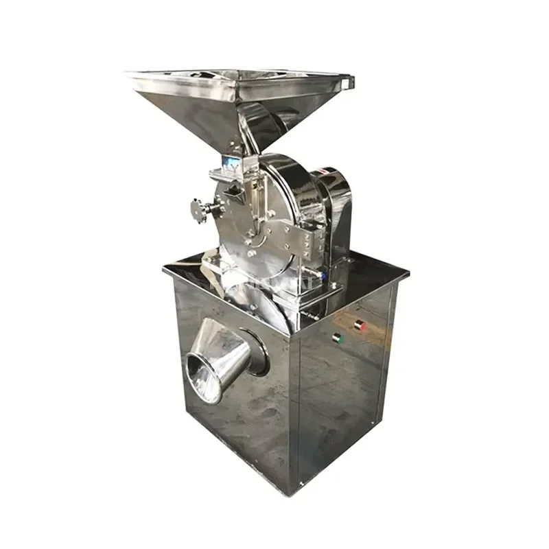 Small Stainless Steel Grinder Spice Mill Machine Spice Grinding Mill Rice Mill Machine Milling Machine Power Feed
