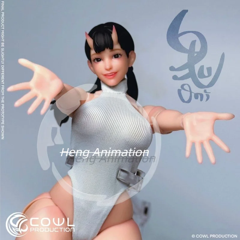 Preventa COWL PRODUCTION CP00 1/12 Oni figura articulada cuerpo femenino figura de acción Q2 2026