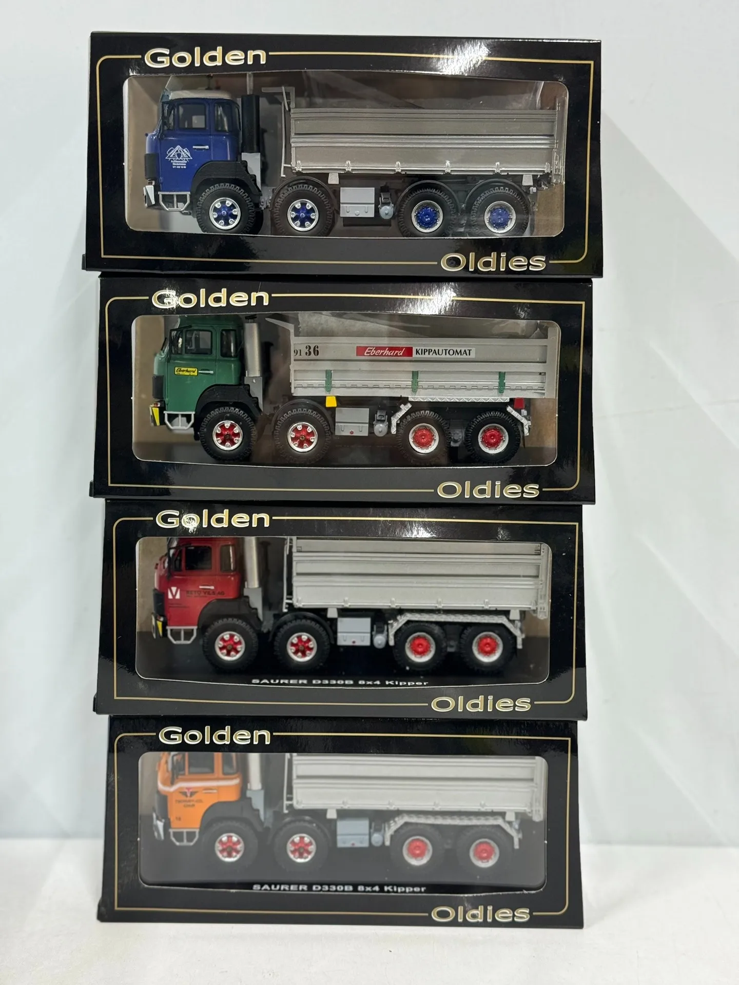 

Литой под давлением Golden Oldies, масштаб 1/50, Saurer D330B, 8️4, модель автомобиля из смолы Kipper, Коллекционная игрушка, подарок, сувенир, украшение для дисплея