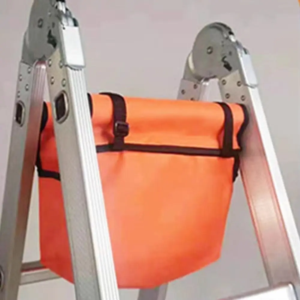 1Pcs Oxford Cloth Folding Ladder Tool Storage Bag Portable Versatile Folding Ladder Tool Bag Folding Design