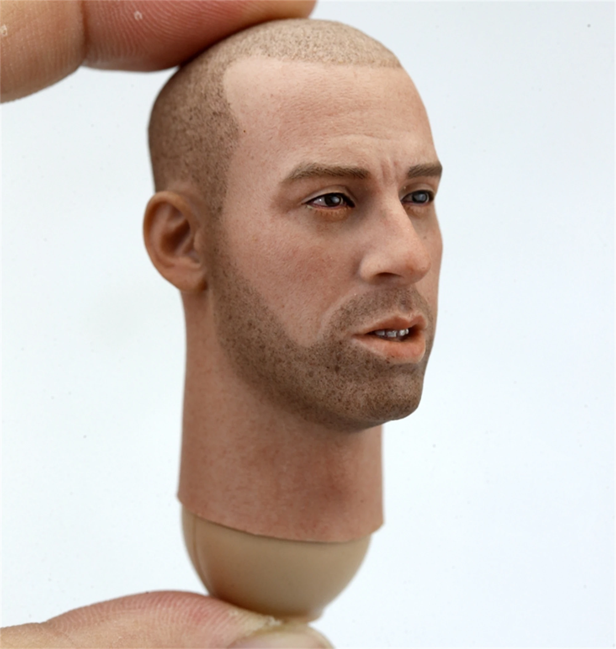 1/6 Schaal WWII Soldaat Adrian Capazzo Vin Diesel Head Sculpt DIY 12'' Militaire Action Figure