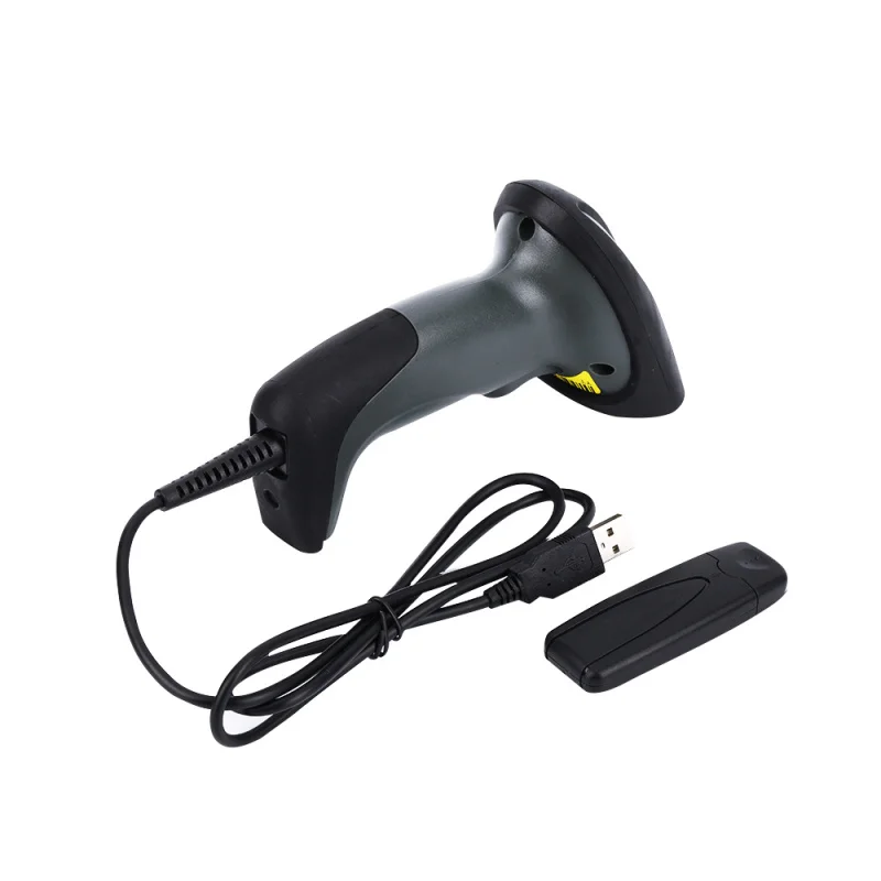 

Handheld 2.4G Wireless Scanner Laser Barcode Reader with MINI Dongle