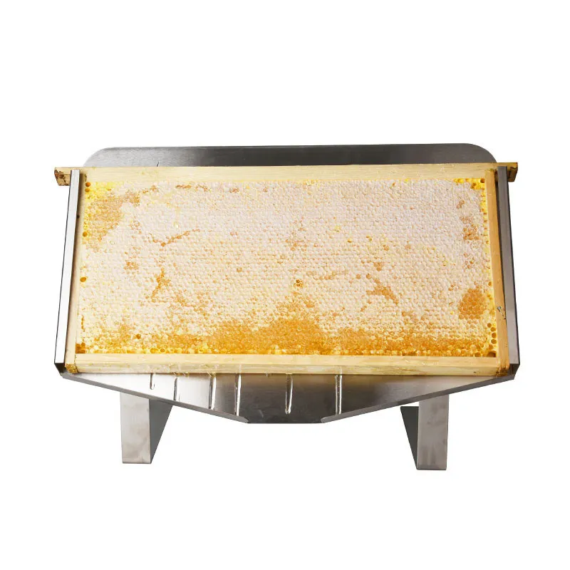 Stainless Steel Combhoney Tray Combhoney Uncapping Tray Convenient Kitchen Tool Beekeeping Honey Processing Tool