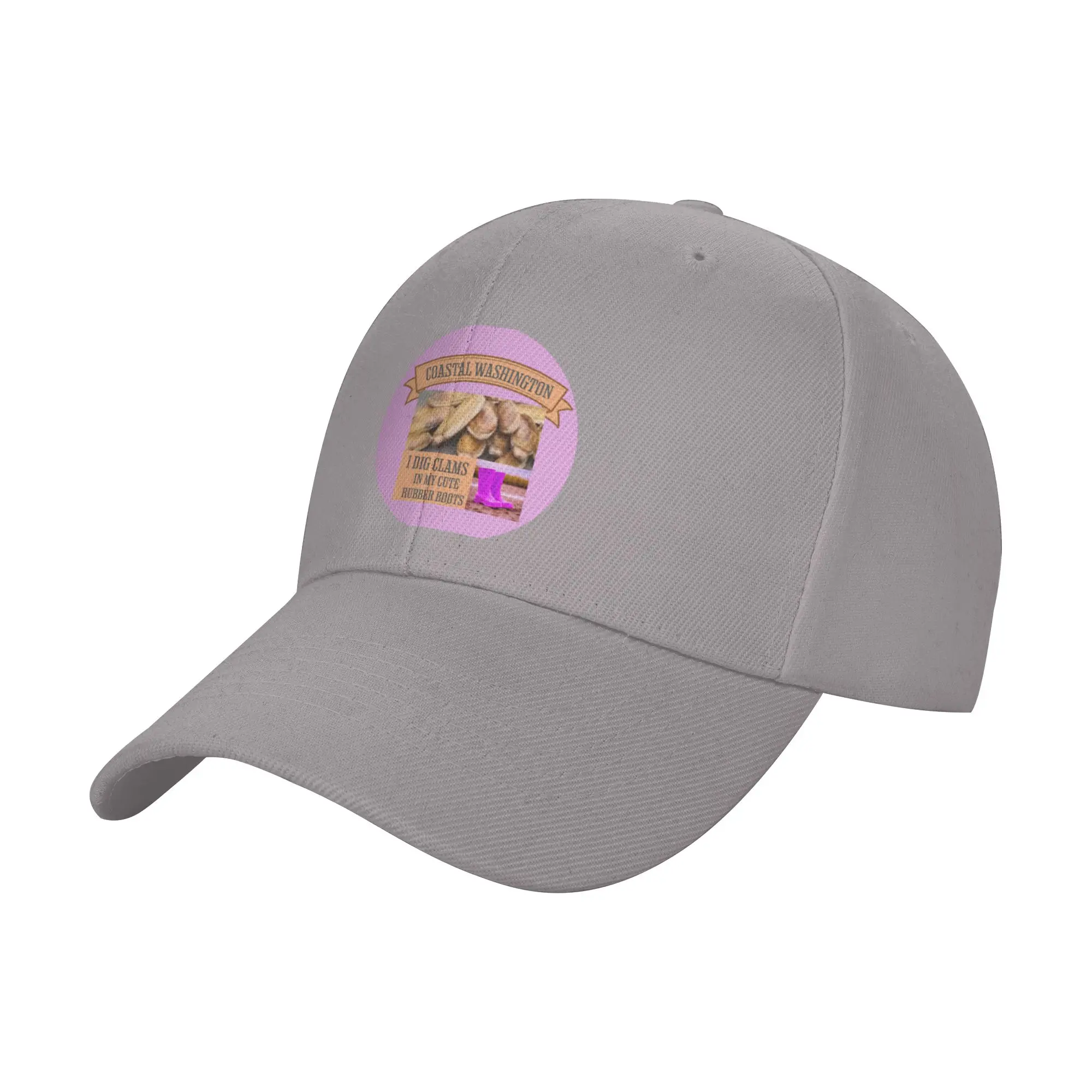 Cute Rubber Boots Washington Coastal Pacific Northwest Trendy Baseball Cap Roller Skating Comfortable Fit Snapback Cap
