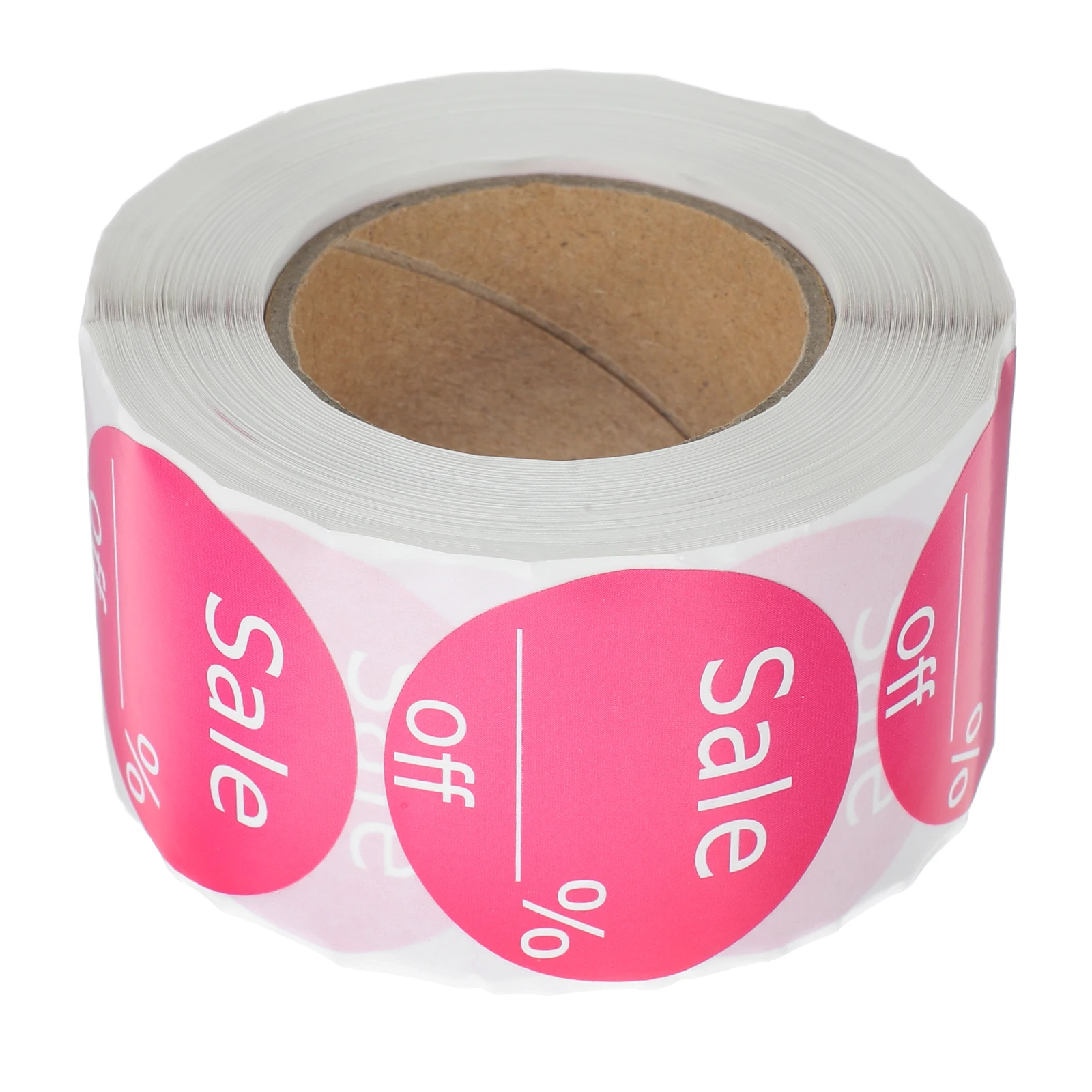 Autocollants ronds amovibles, étiquettes de prix de vente, papier auto-adhésif pour tout-petits d'affaires