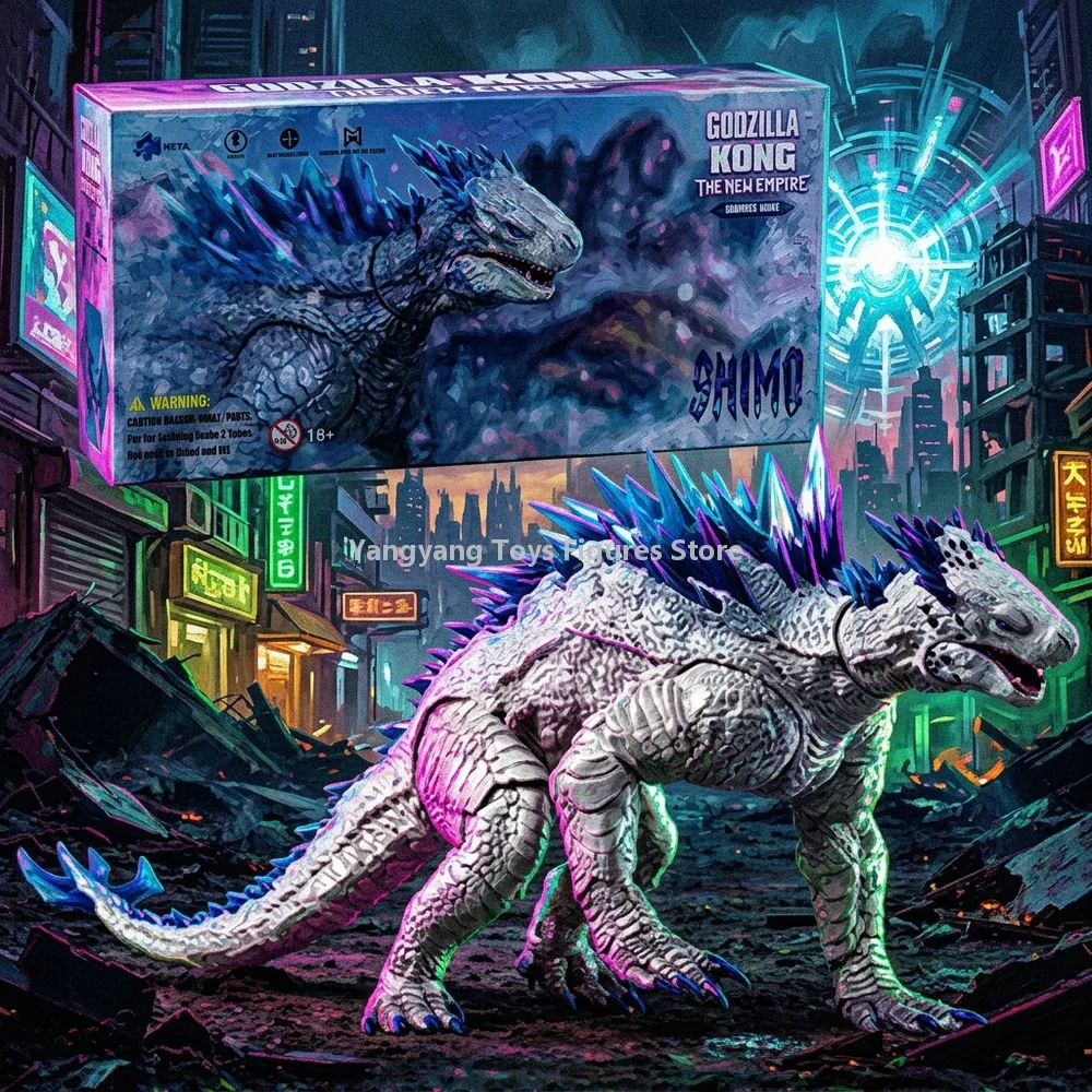 HIYA Godzilla X King Kong: A New Empire Shimo Monsters Action Figure Collection Gift In Stock