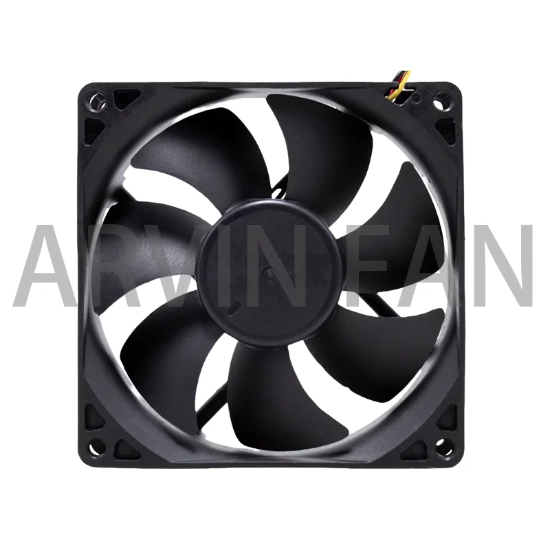 92mm 90mm PC Case Ventilador DC Axial 9025 92X92X25mm 3Pin DC 12V 0,24A PVA092G12M Ventilador de resfriamento