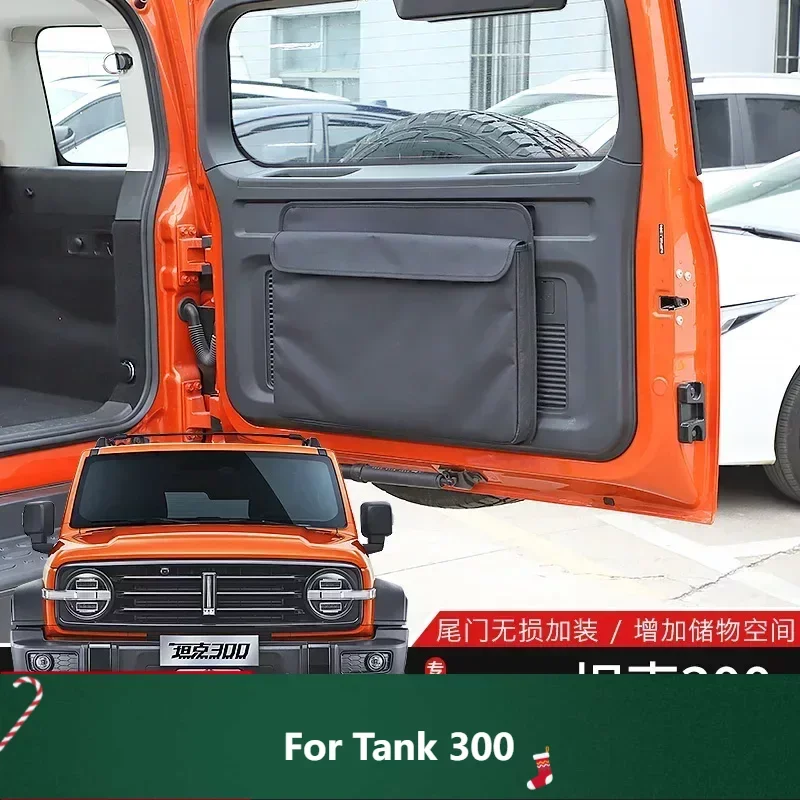 

New! For WEY GWM Tank 300 Oxford Cloth Tailgate Storage Bag Interior Accessories 2021 2022 2023