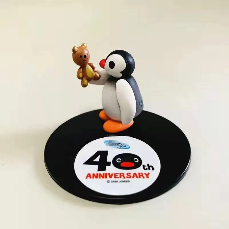 Kawii Anime PINGUed Figure Japan 40th Anniversary Penguin PVC Home Office Decor Model Toys Gifts Cute Choose from List